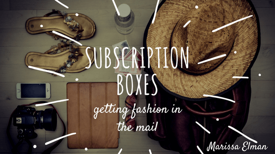 subscription boxes - marissa elman